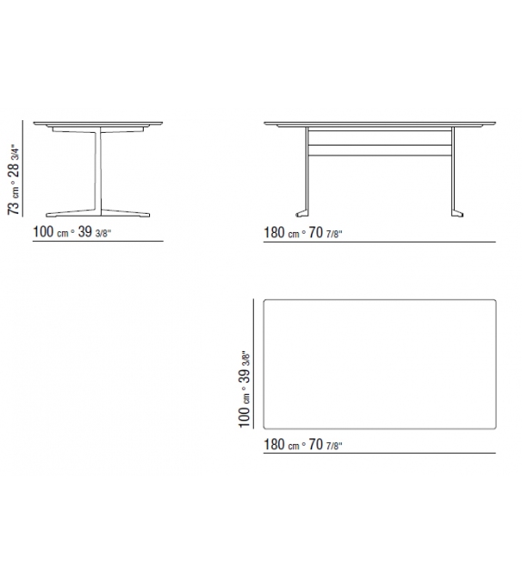 Flexform Zefiro Outdoor Table