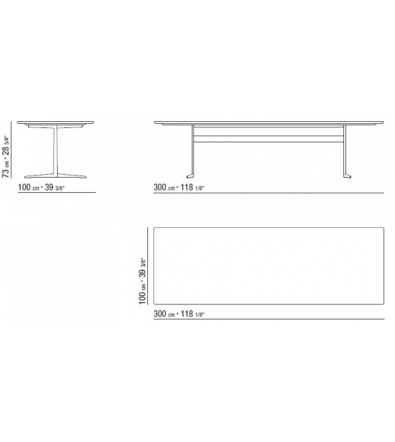 Zefiro Outdoor Flexform Table