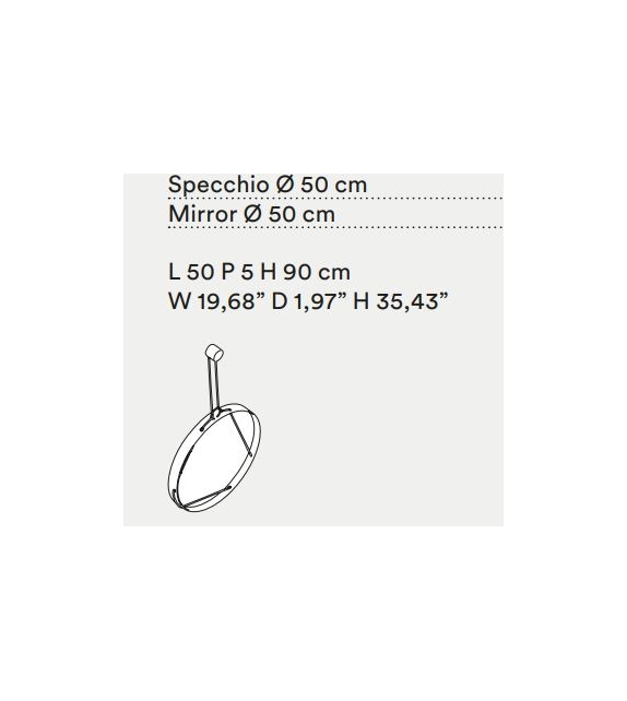 Soleil Tacchini Specchio