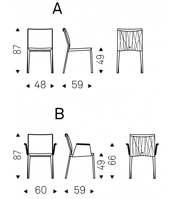 Kelly Cantilever Cattelan Italia Chair