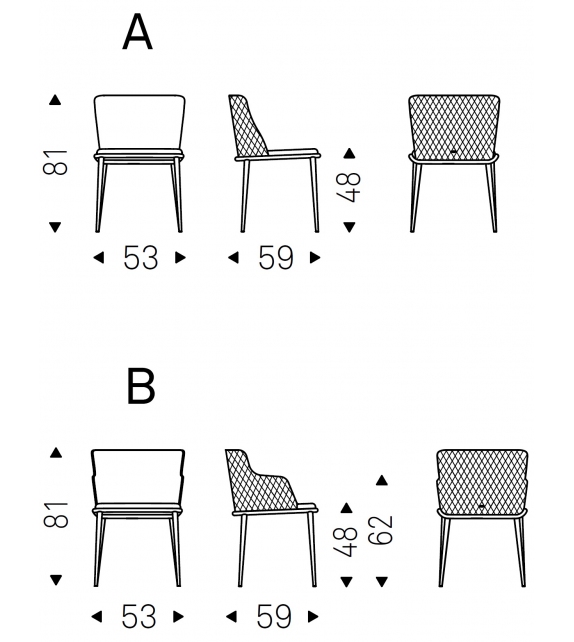 Magda ML Couture Cattelan Italia Chair