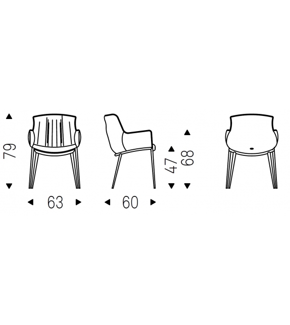 Rhonda Cattelan Italia Chair