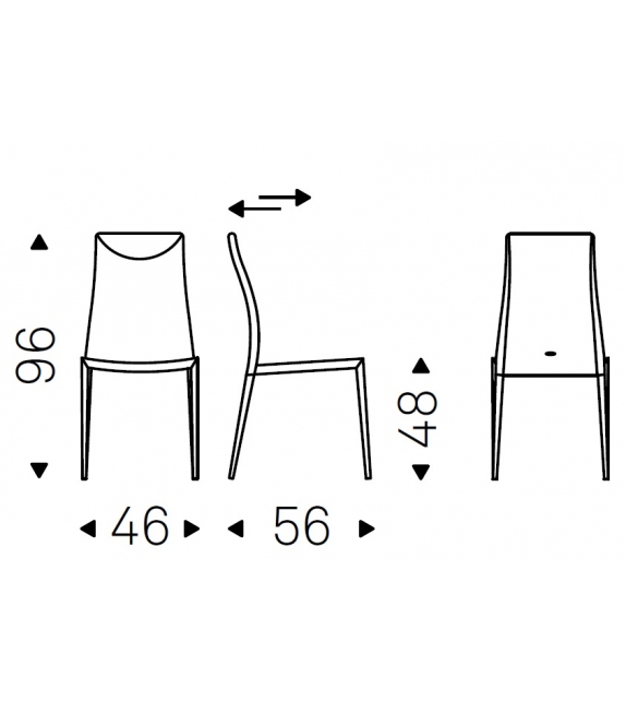 Maya Flex ML Cattelan Italia Chair