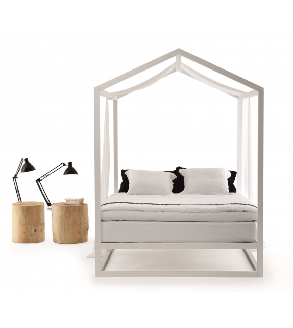 Casetta In Canadà Letto A Baldacchino Mogg