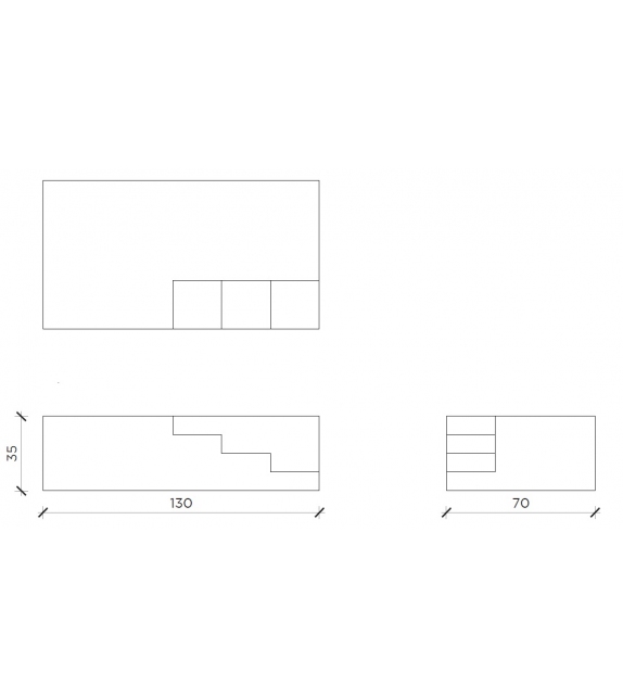 Mezzanino Couchtisch Mogg