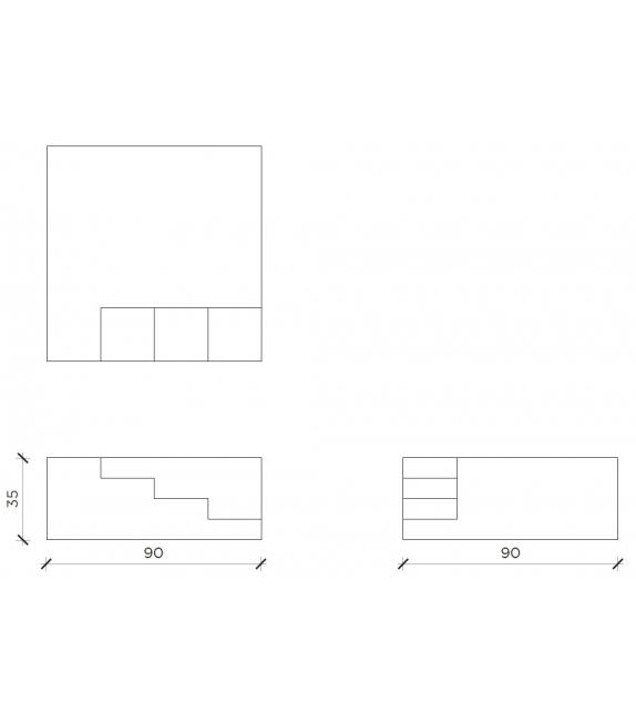 Mezzanino Table Basse Mogg