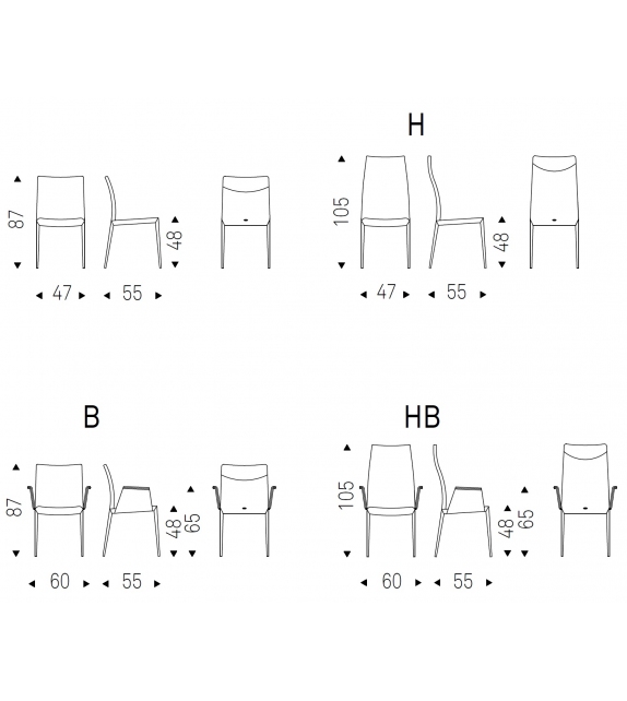 Norma ML Cattelan Italia Chaise