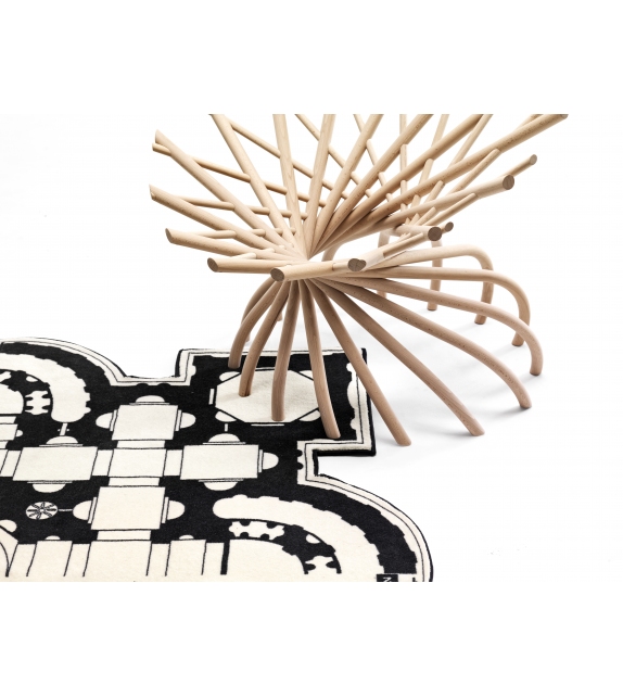 Pietro Quadratischer Teppich Mogg