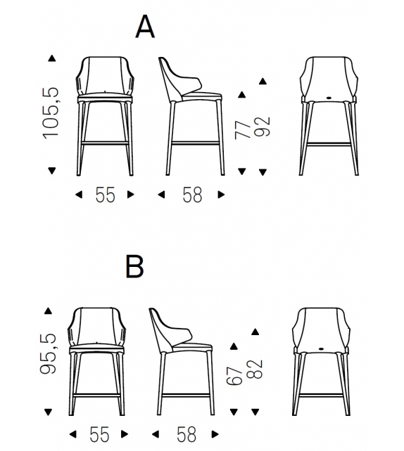 Wanda Cattelan Italia Armstuhl