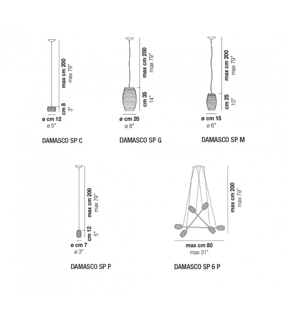 Candela Vistosi Suspension
