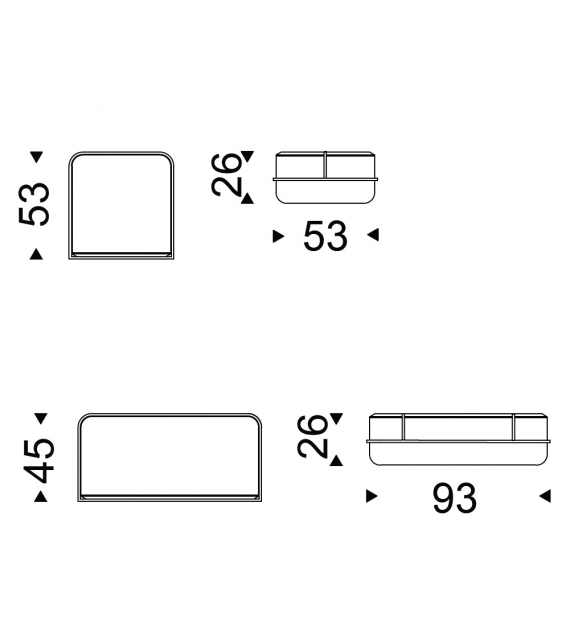 Tresor Cattelan Italia Shelf