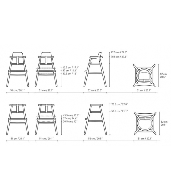 ND54 High Chair
