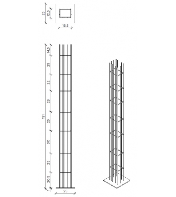 Metrica Mogg Bookshelf