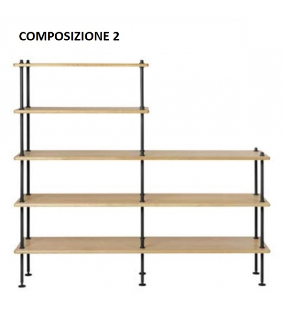 BM0253 Carl Hansen & Son Sistema di Scaffali