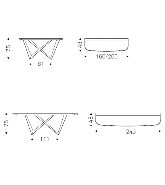 Westin Keramik Premium Cattelan Italia Consolle
