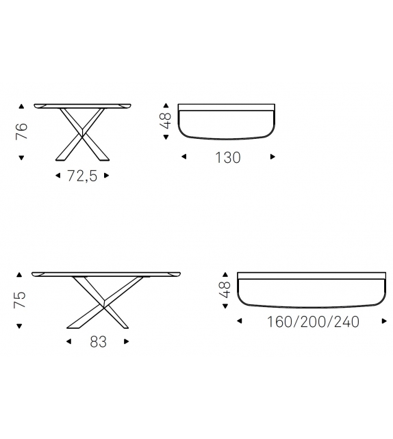 Terminal Keramik Premium Console Cattelan Italia