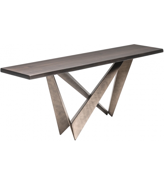 Westin Cattelan Italia Console with Wooden Top