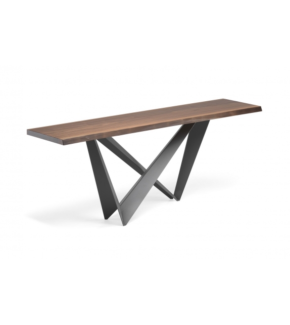 Westin Cattelan Italia Console with Wooden Top