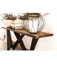Westin Cattelan Italia Console avec Plateau en Bois