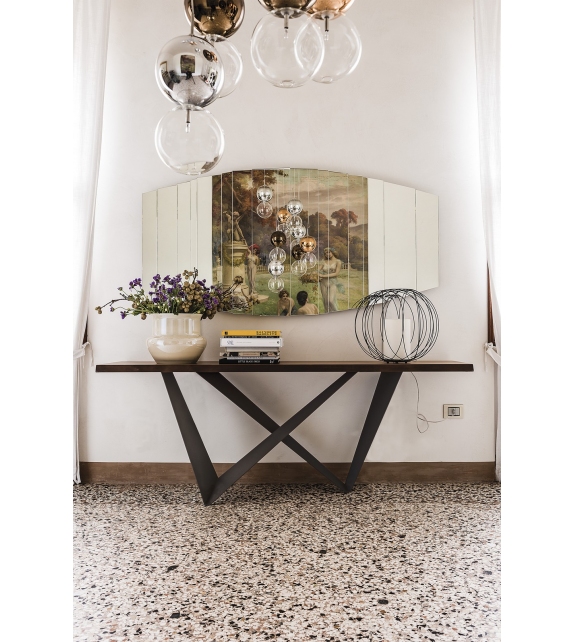 Westin Cattelan Italia Consolle con Piano in Legno