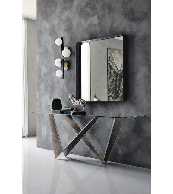 Westin Cattelan Italia Consolle con Piano in Vetro