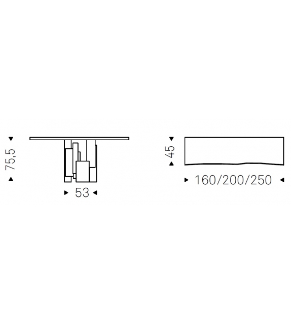 Skyline Cattelan Italia Consola