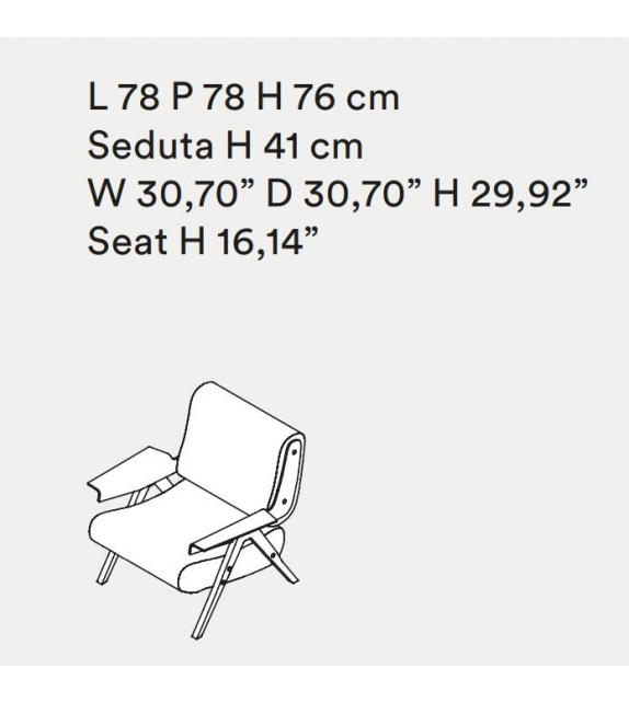 Lina Tacchini Fauteuil