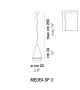 Medea SP3 Vistosi Pendant Lamp