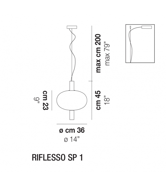 Riflesso Vistosi Suspension