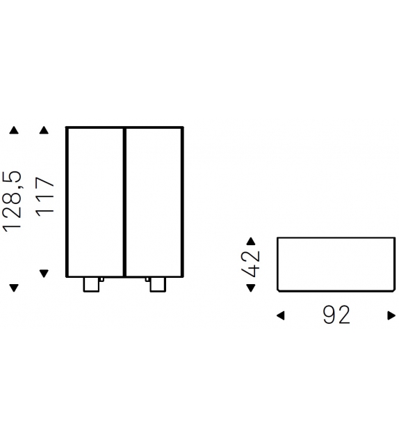Boutique Alta Sideboard Cattelan Italia