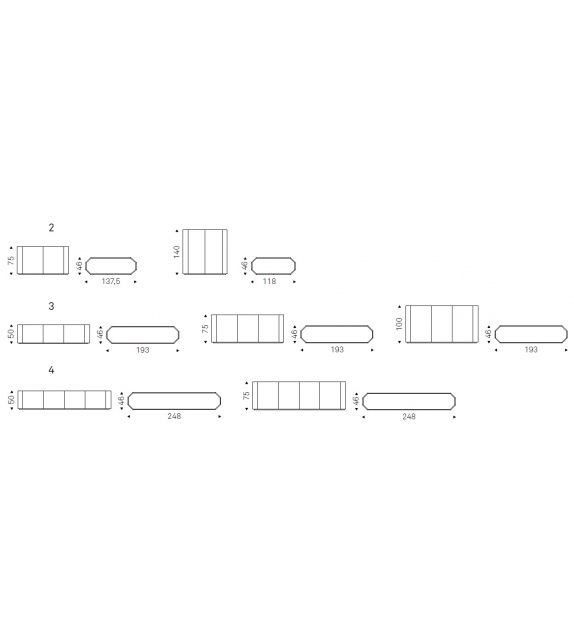 Chelsea Cattelan Italia Aparador