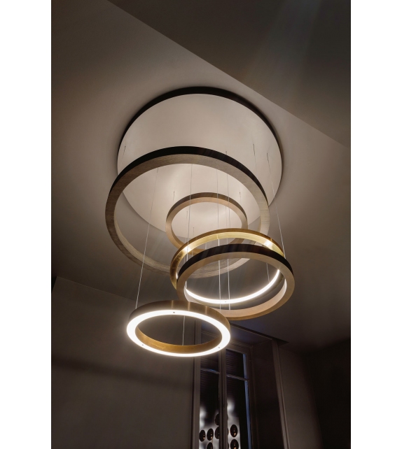 Light Ring Multimateric Henge Pendant Lamp