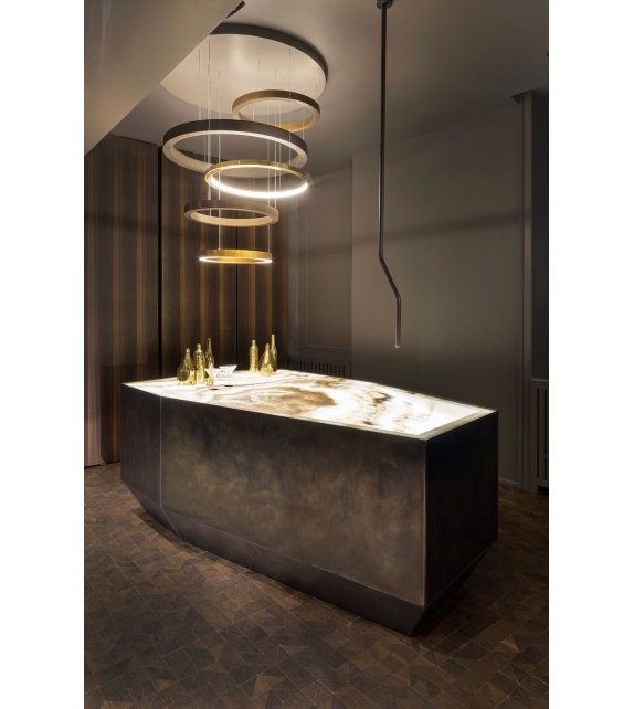 Light Ring Multimateric Henge Lampada a Sospensione