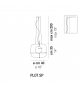 Plot Vistosi Lampada a Sospensione