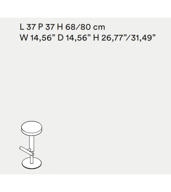 Fixie Tacchini Sgabello