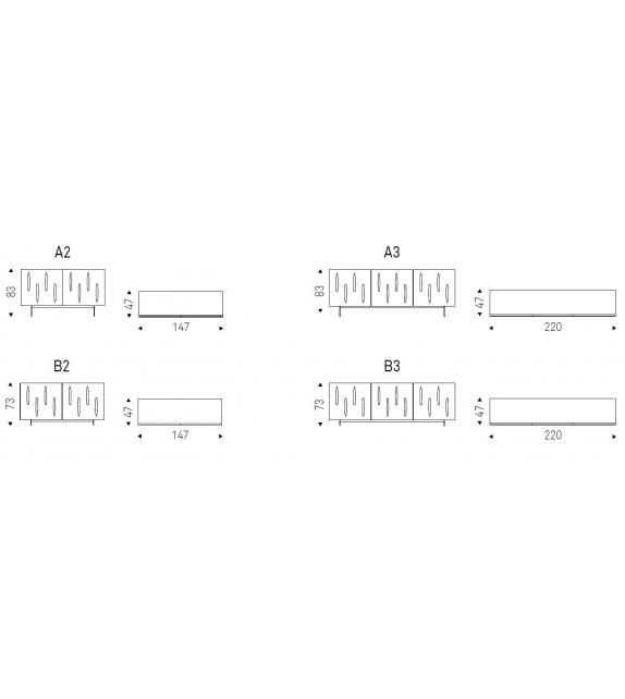 Carnaby Cattelan Italia Buffet