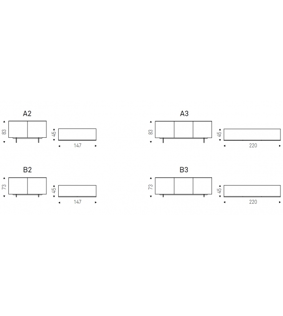 Focus Cattelan Italia Sideboard