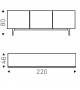 Metropol Cattelan Italia Sideboard