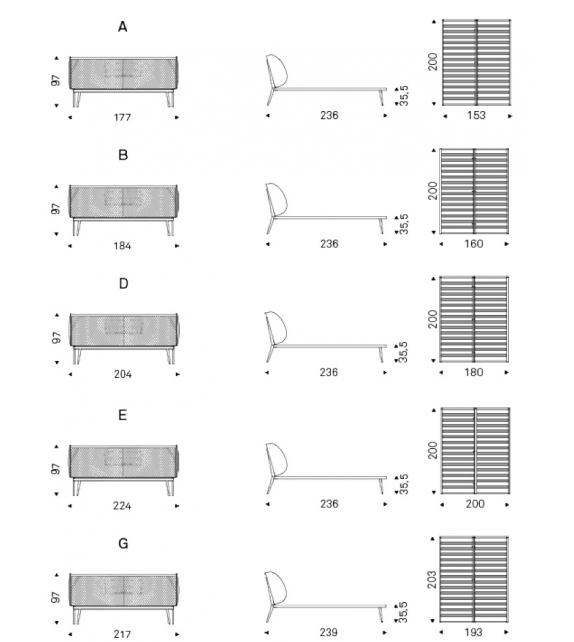 Ayrton Cattelan Italia Letto