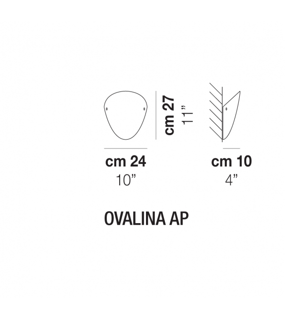Ovalina Vistosi Applique