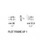 Plot Frame Vistosi Wall Lamp