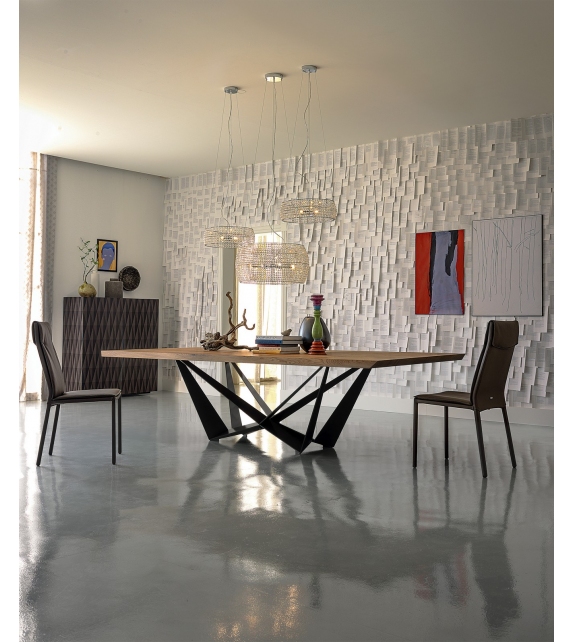 Skorpio Wood Table Cattelan Italia