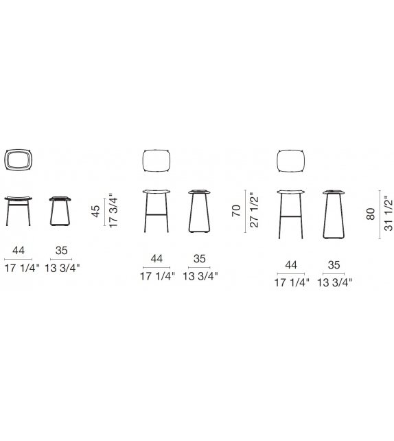 Hi Pad Tabouret Cappellini