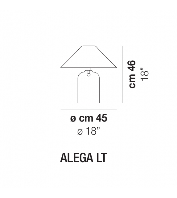 Alega Vistosi Lampe de Table