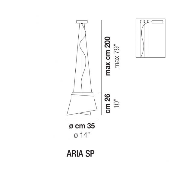 Nodo Vistosi Hängeleuchte
