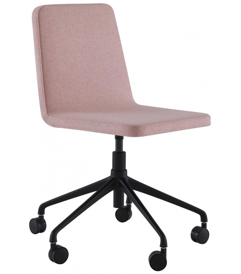 Vik Ligne Roset Silla Giratoria con Ruedas