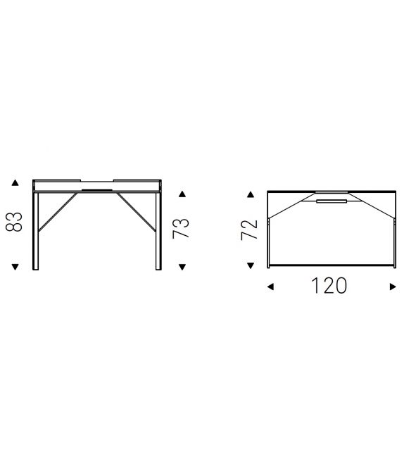 Qwerty Cattelan Italia Desk