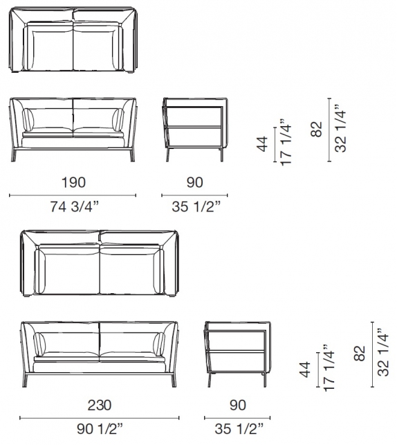 Sofa Basket Cappellini