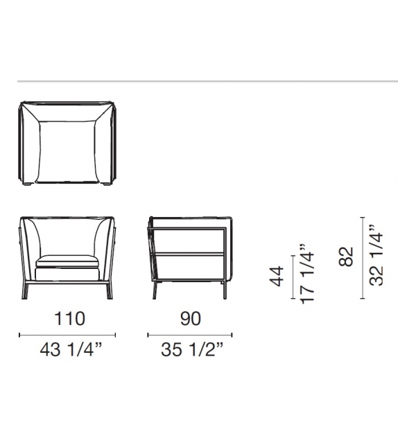 Basket 011 Cappellini Armchair