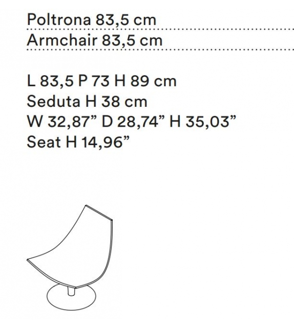 Moon Tacchini Armchair